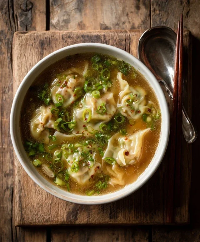 Naked Wonton Soup