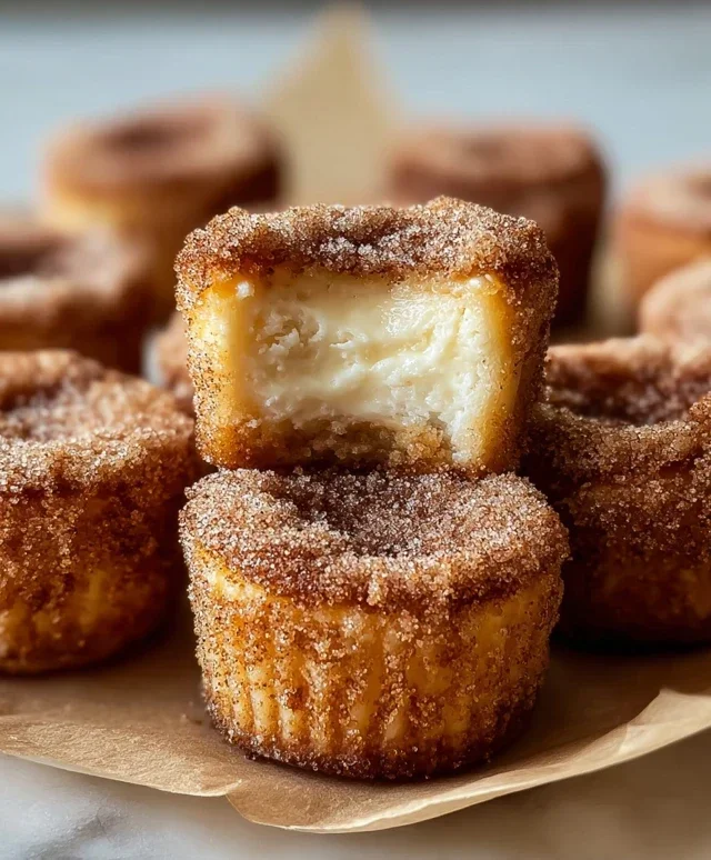 Churro Cheesecake Bites