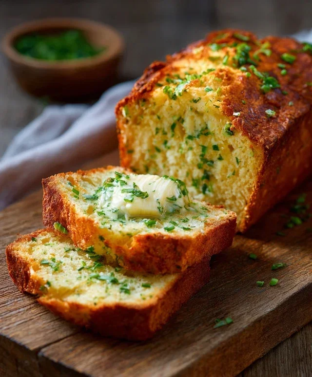 Garlic Butter Keto Bread