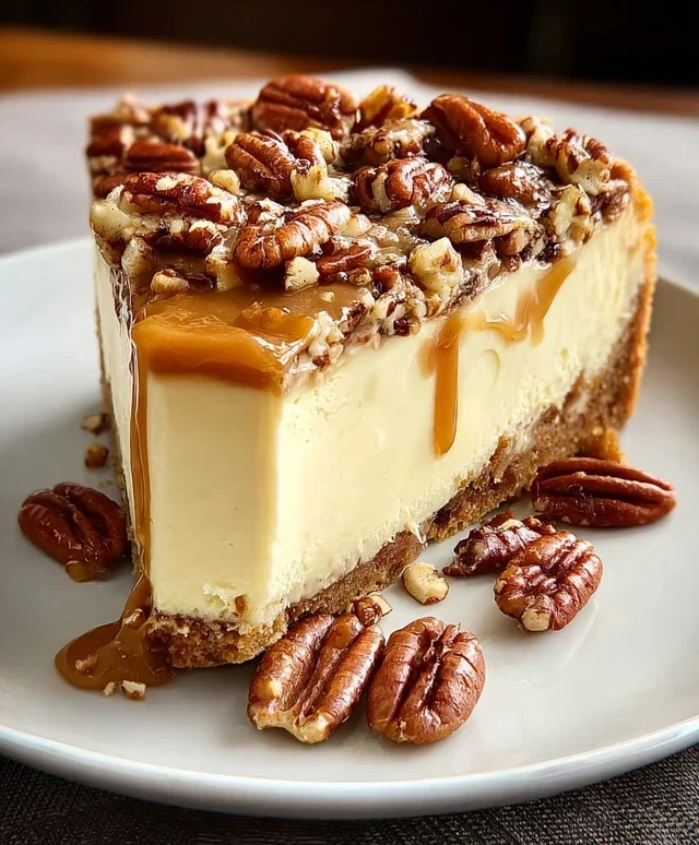 Butter Pecan Cheesecake