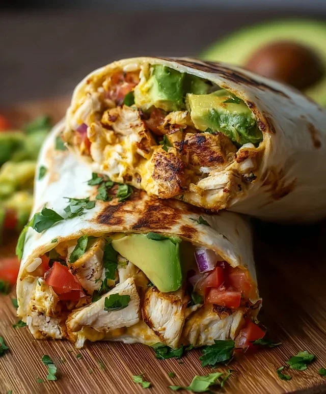 Chicken Avocado Wrap